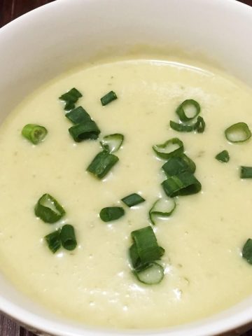 creamy potato leek soup