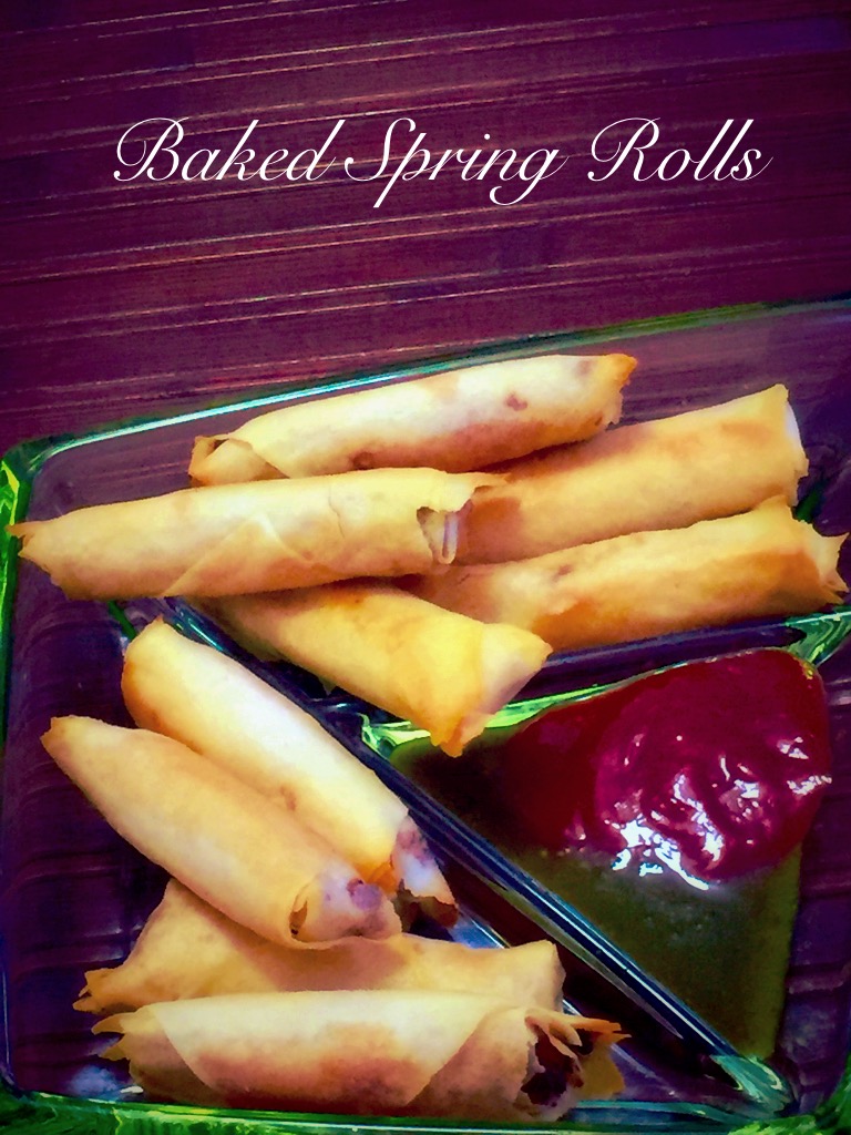 Baked Spring Rolls