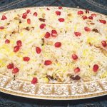 Persian style saffron rice