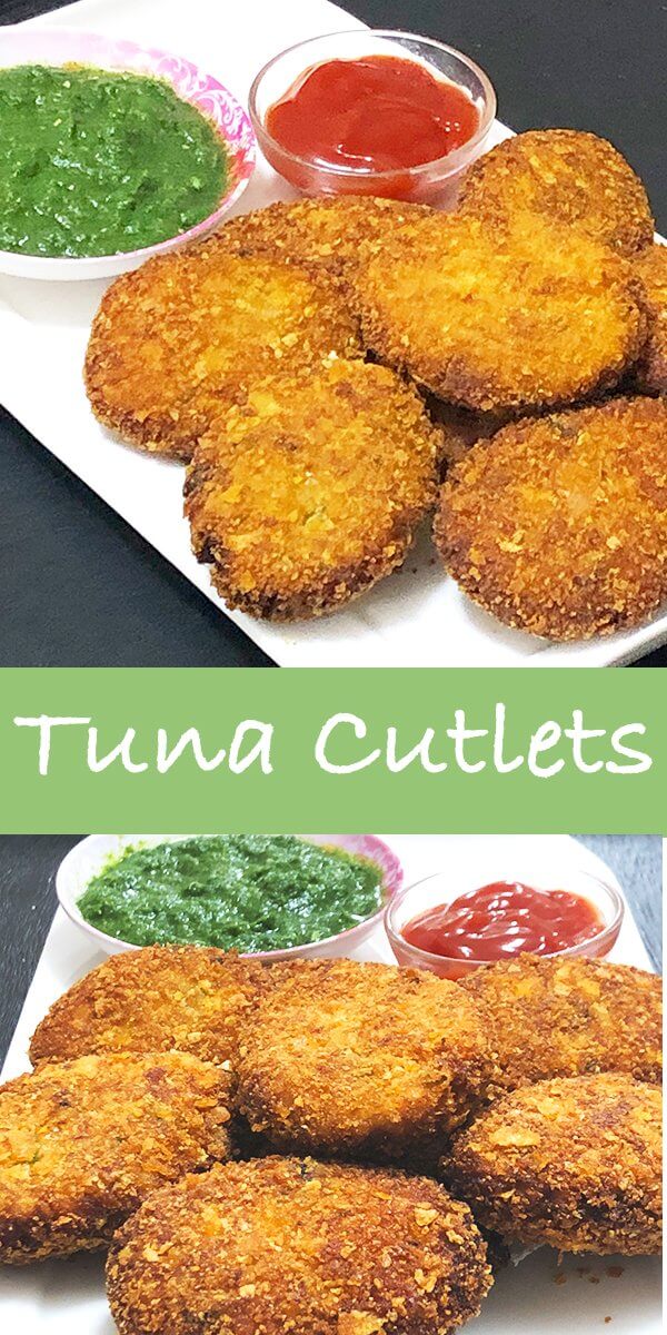 tuna cutlets poster